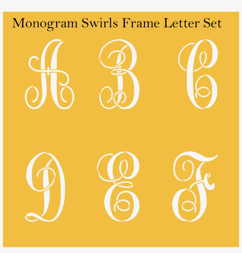 S131465399782554254 P2326 I2 W1650 - Alphabet Garden Designs Chic Interlock Monogram Personalized, transparent png