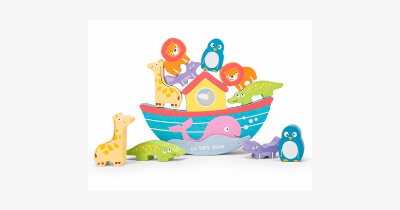 Magnify Image Le Toy Van Wooden Balancing Noah's Ark - Le Toy Van : Noah's Balancing Ark, transparent png