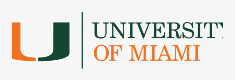 Um Print Logo - University Of Miami Linkedin Background, transparent png