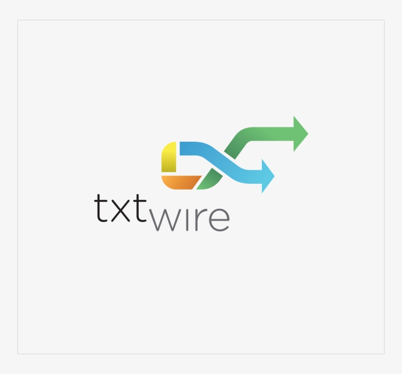 Talk Through Your Logo Needs - Txtwire, transparent png
