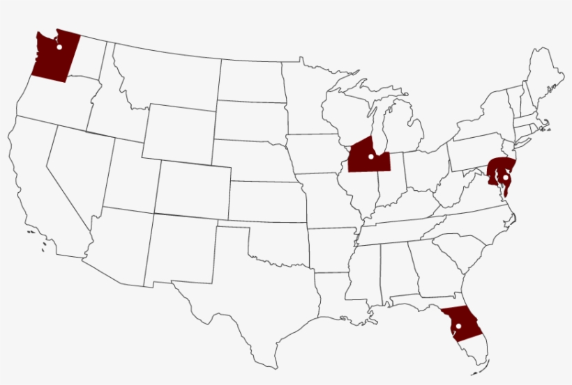 Blank Us Map, transparent png