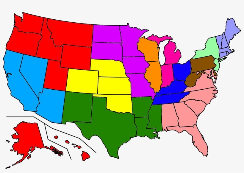 Fhlb-territory Map - Lewis Hilsenteger / Fanboy Rap, transparent png