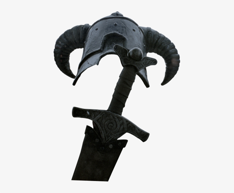 Dovahkiin Png - Throwing Axe, transparent png