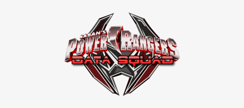 Power Rangers Data Squad Logo - Power Rangers: Adults Coloring Book [book], transparent png