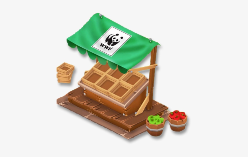 Roadside Shop Wwf - Hay Day Puesto De Venta, transparent png