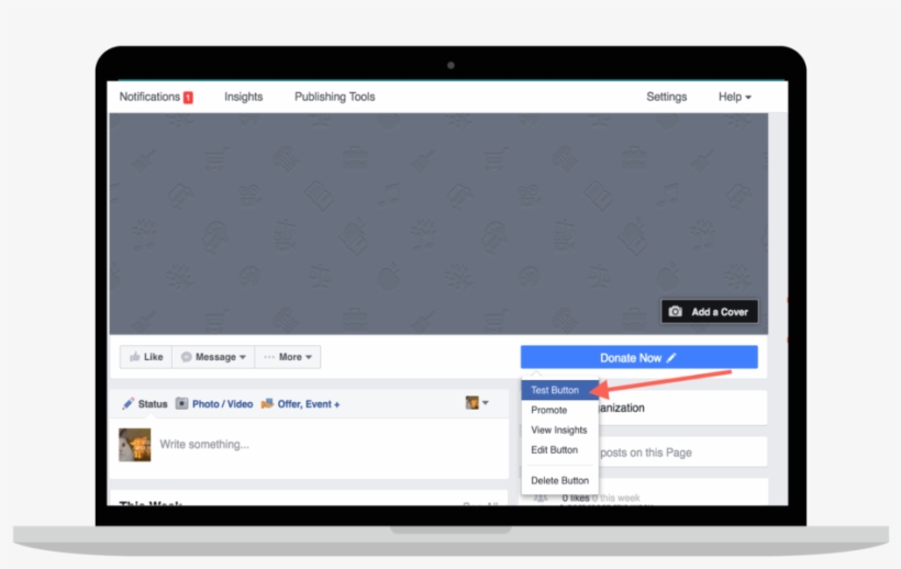 Test Cta On Facebook- Wrapped - Research, transparent png