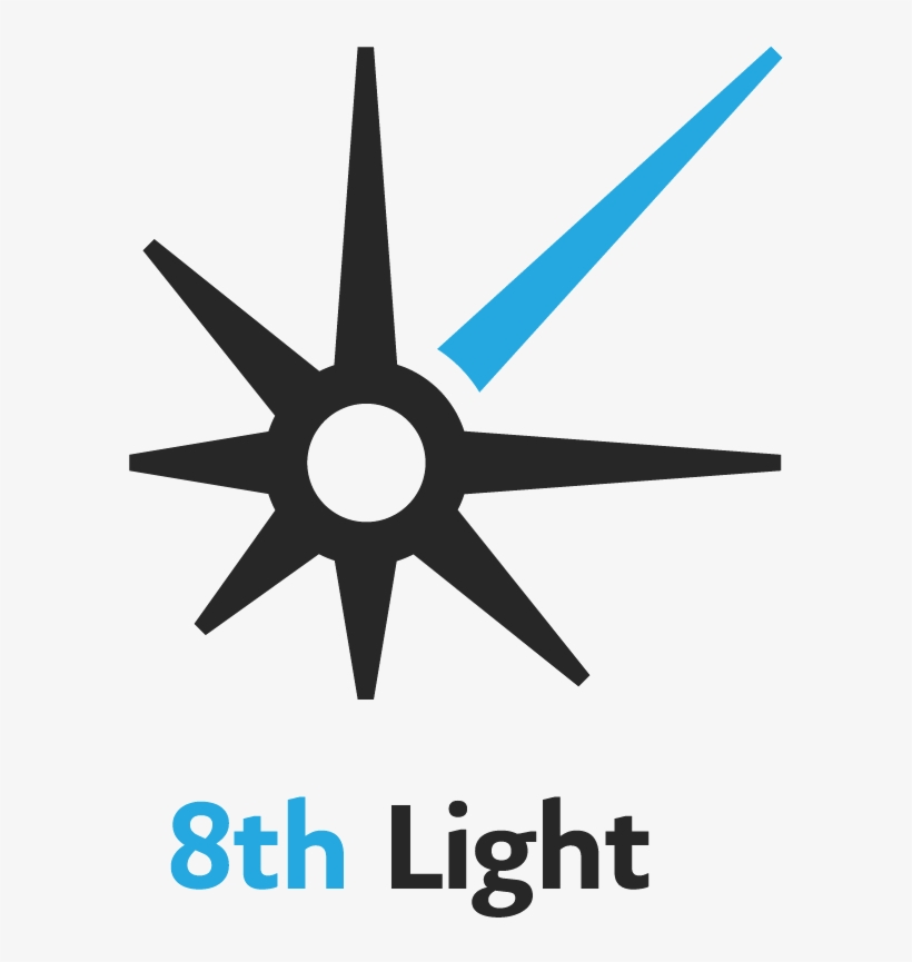 8th Light Logo Color Text - 8th Light, transparent png