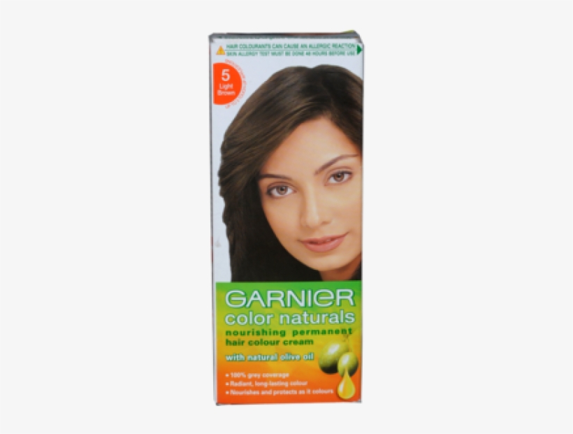 Garnier Color Naturals Light Brown No 5 60 Ml 600×602 - Garnier Hair Colour No 5, transparent png