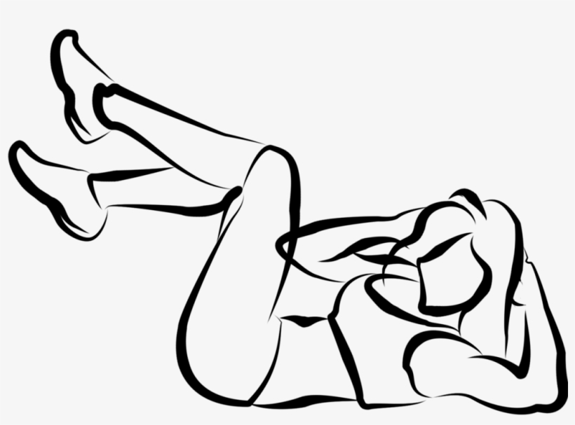 Workout Jolt Clipart Free Clipart Images - Black And White Girl Workout Clipart, transparent png