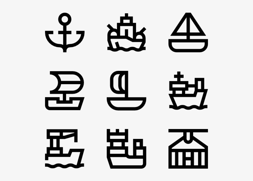 Ship - Swimming Pool Rules Icon, transparent png