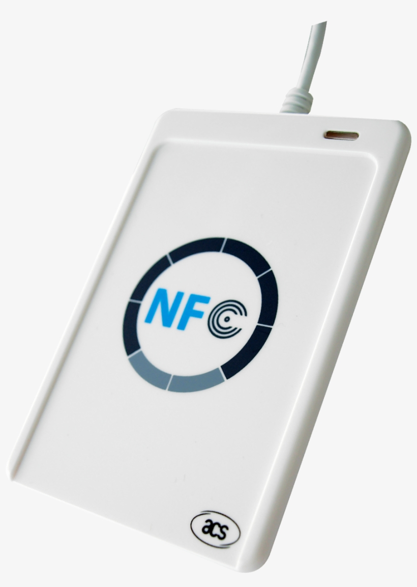 Side2 - Acr-122u Nfc Mifare Contactless Smart Card Reader/writer, transparent png