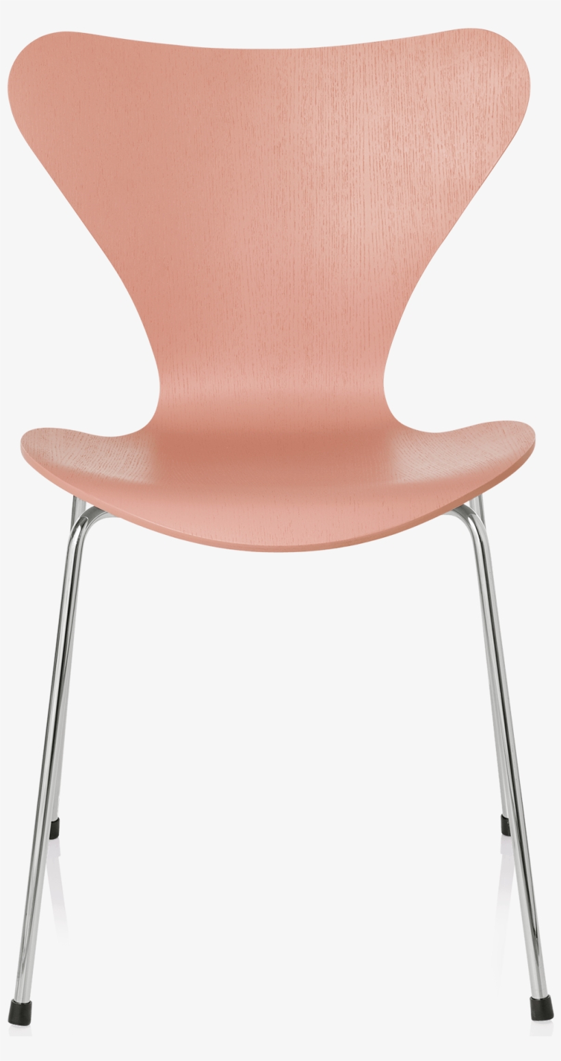 Series 7 Chair Arne Jacobsen Altstadt Rose Coloured - Fritz Hansen Series 7 Side Chair - Color, transparent png