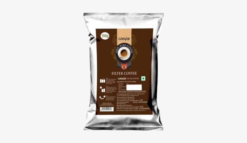 Girnar Filter Coffee - Girnar Filter Coffee (250g), transparent png