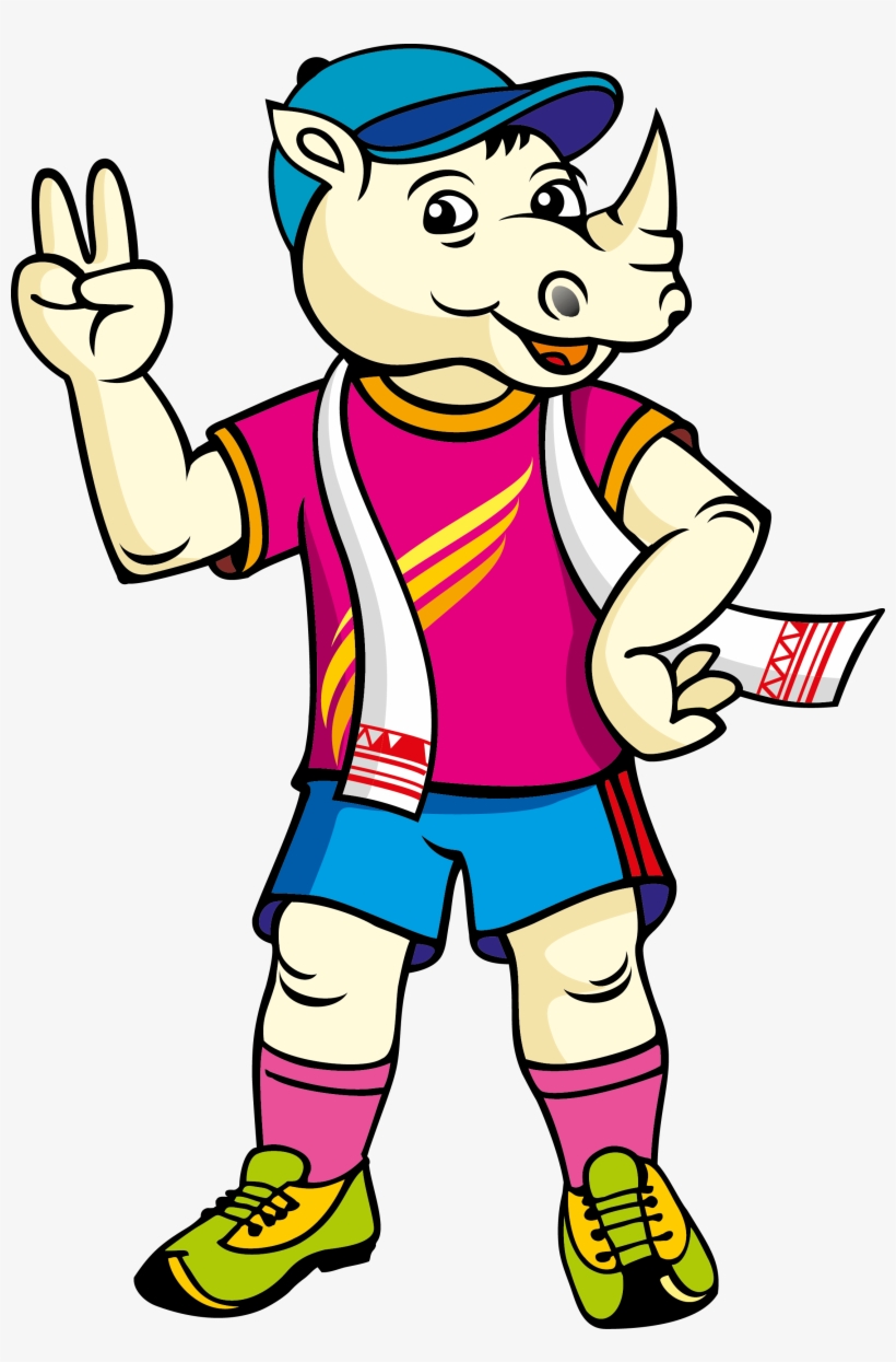 The Mascot - South Asian Games 2016 Logo, transparent png