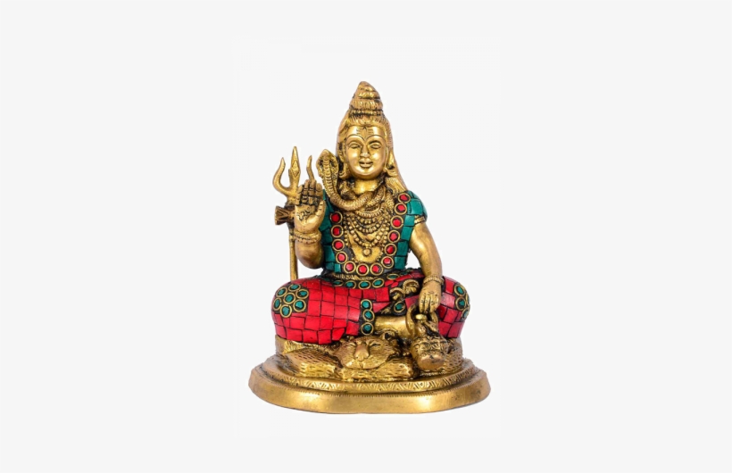 Lord Shiva Brass Idol - Cult Image, transparent png