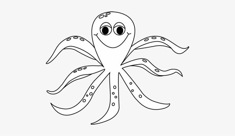 Black And White Girl Photographer - Octopus White, transparent png