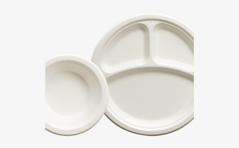 Disposable Plates And Bowls - Environmentally Friendly, transparent png