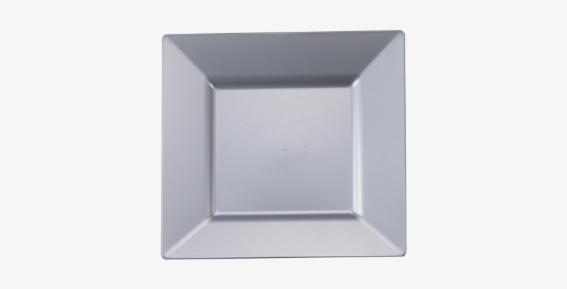 Kaya Collection Kaya 'china-look' 10.75" Square Silver, transparent png