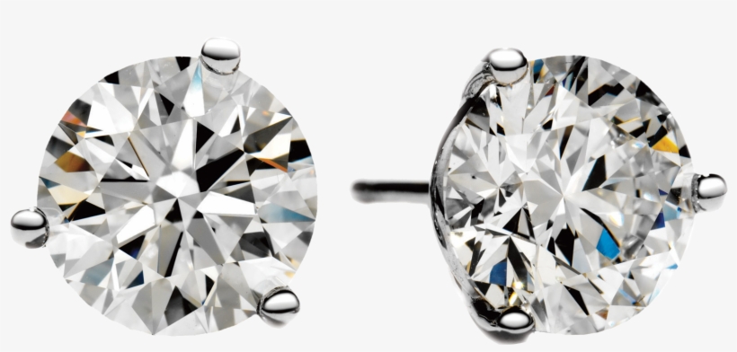 Previousnext - Diamond Stud Earrings Png, transparent png