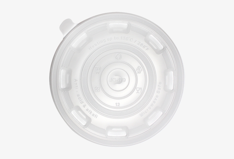 Karat 36oz Pp Flat Lid - Saucer, transparent png
