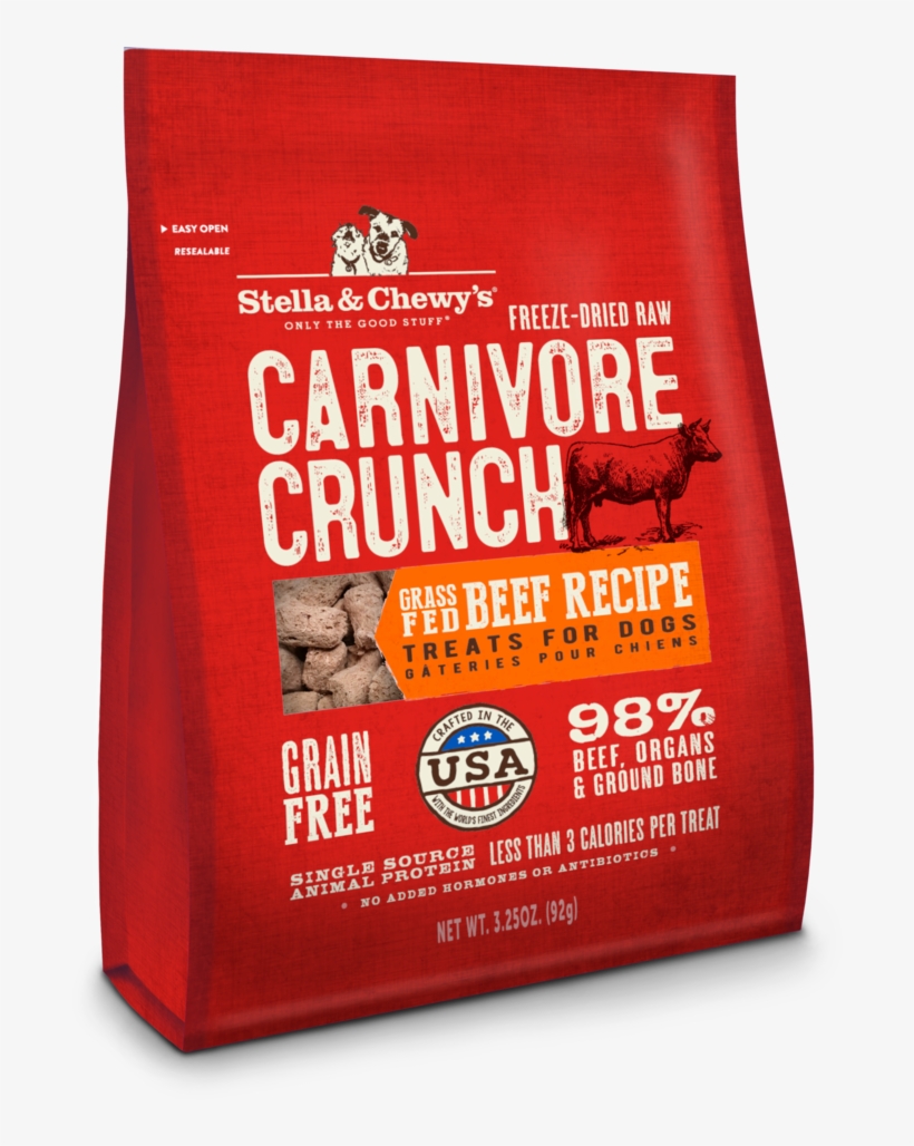 Stella & Chewy's Carnivore Crunch Beef, - Stella & Chewy's Carnivore Crunch Beef Recipe, transparent png