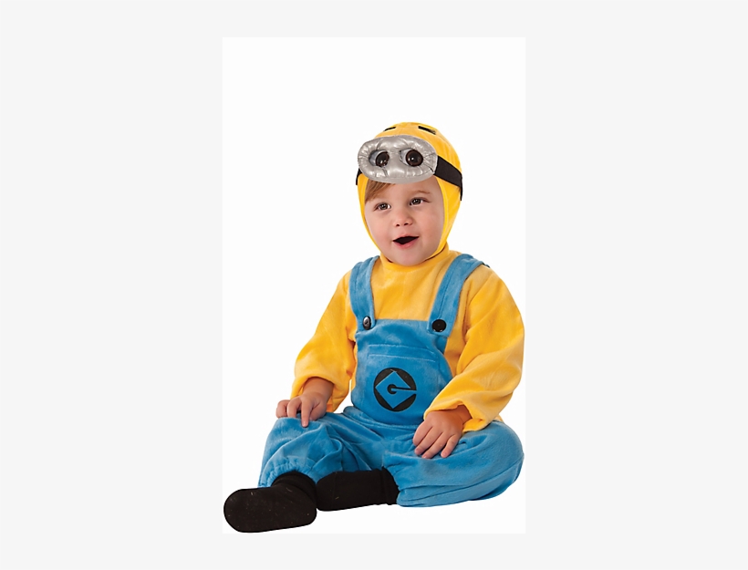 Baby In Minion Costume, transparent png