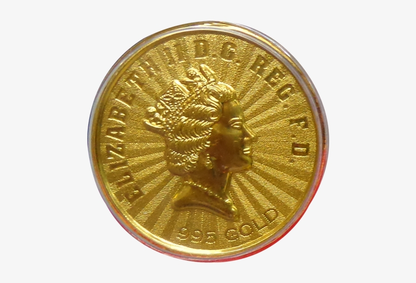 750mg Queen Elizabeth Gold Coin - Parshwa Padmavati Gold, transparent png