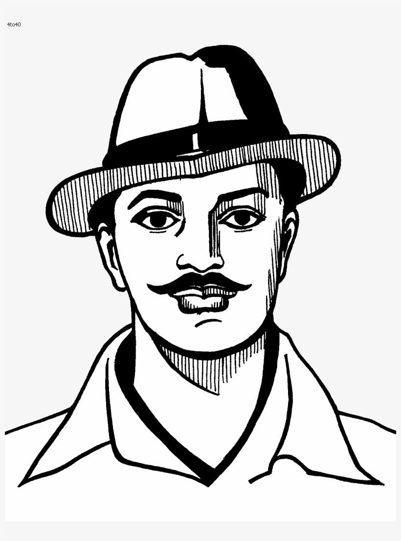 Bhagat Singh Png Image - Bhagat Singh, transparent png