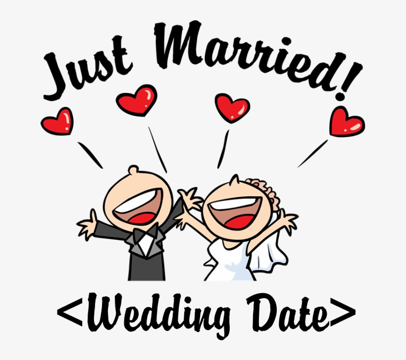 Png Just Married Transparent Just Married - Just Married (add Your Wedding Date) Mug, transparent png