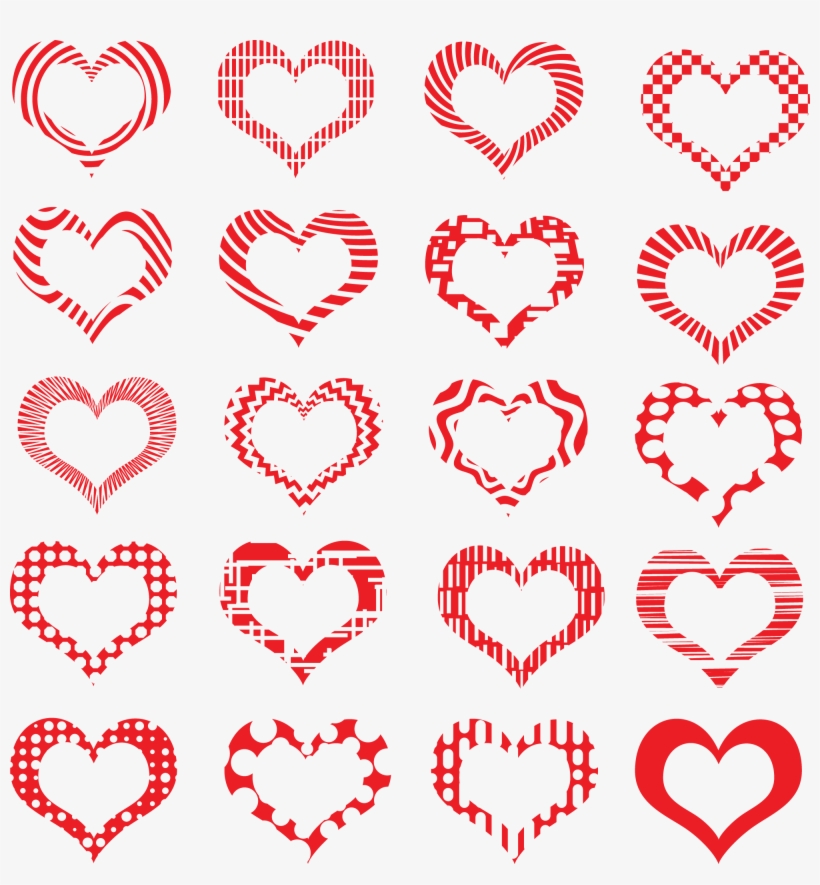 Download Images Of Hearts In The Png Format - Сердце Вензель Вектор, transparent png