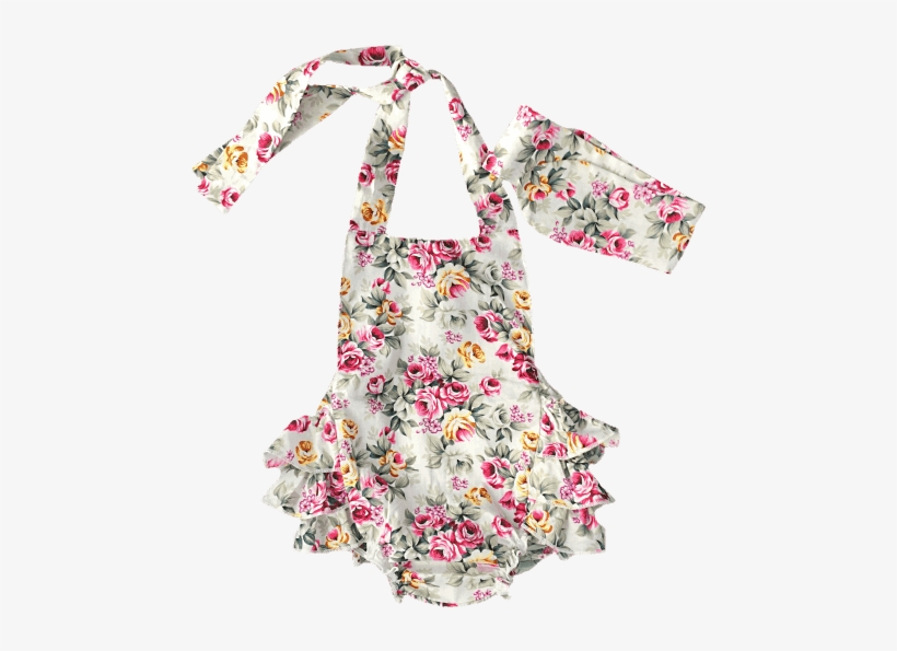 Baby Girl Ruffle Rompers - Zago Floral Travel Bags Shoulder Bag Backpacks, transparent png