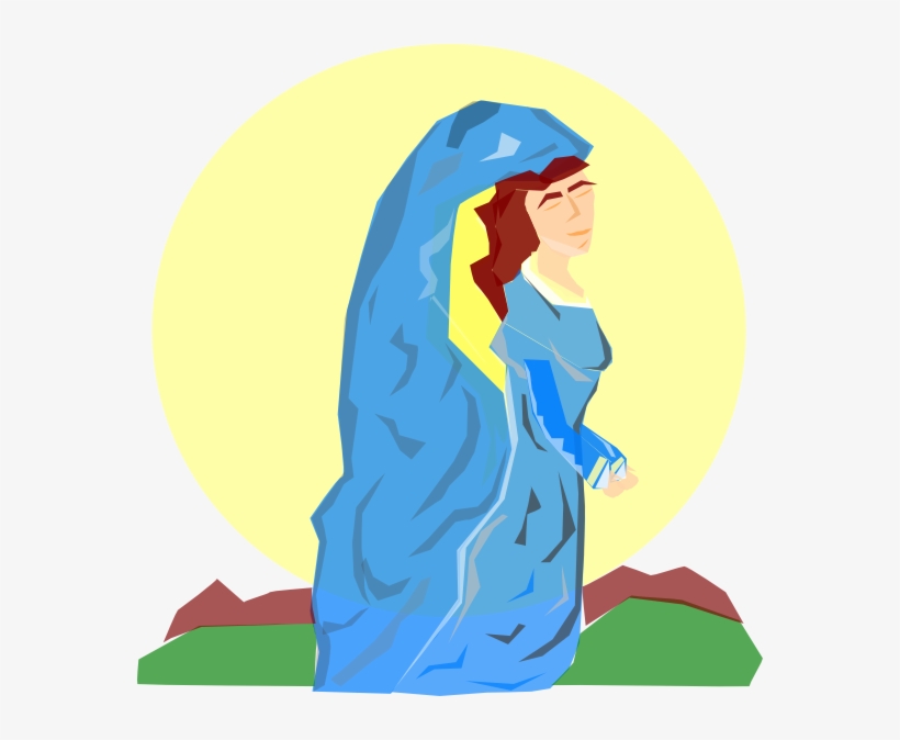 Mary The Mother Of God Svg Clip Arts 570 X 594 Px, transparent png