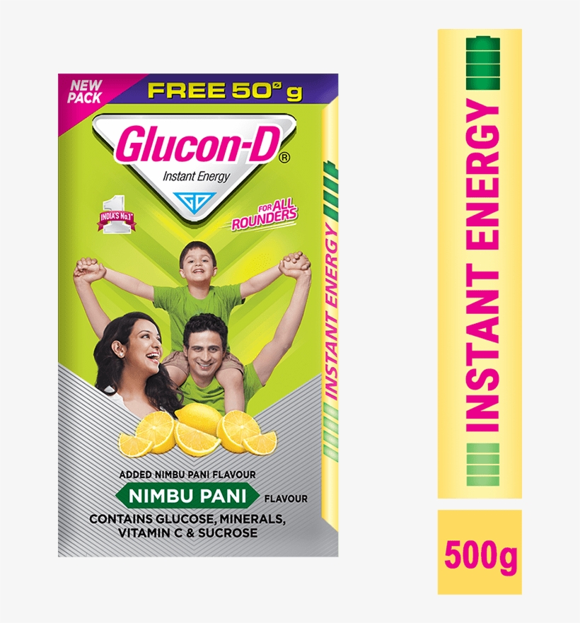 Glucon-d Powder Nimbu Pani - Glucon D, transparent png
