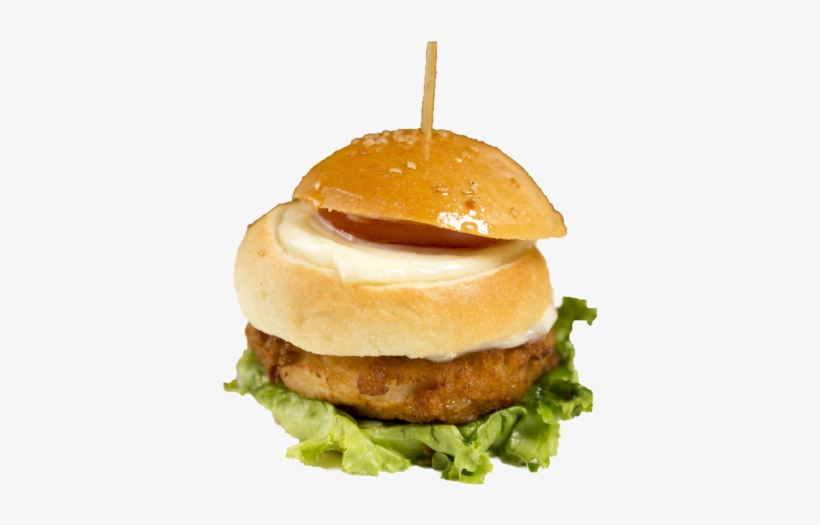Chicken Mini Burger - Slider, transparent png