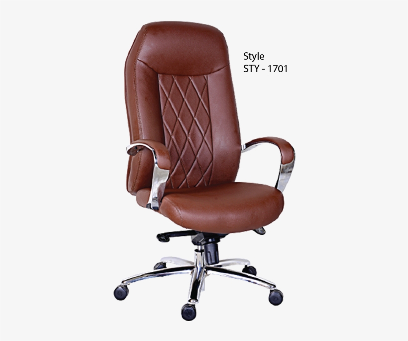 Executive Revolving High Back Chair With Multilocking - Office Chair, transparent png