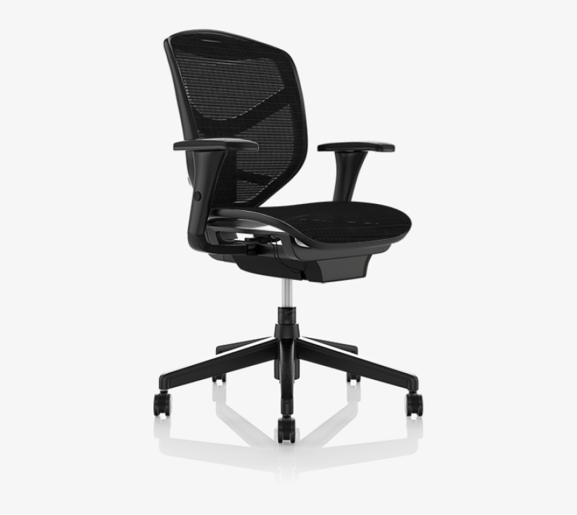 Enjoy Project Mesh Office Chair - Reply Steelcase, transparent png
