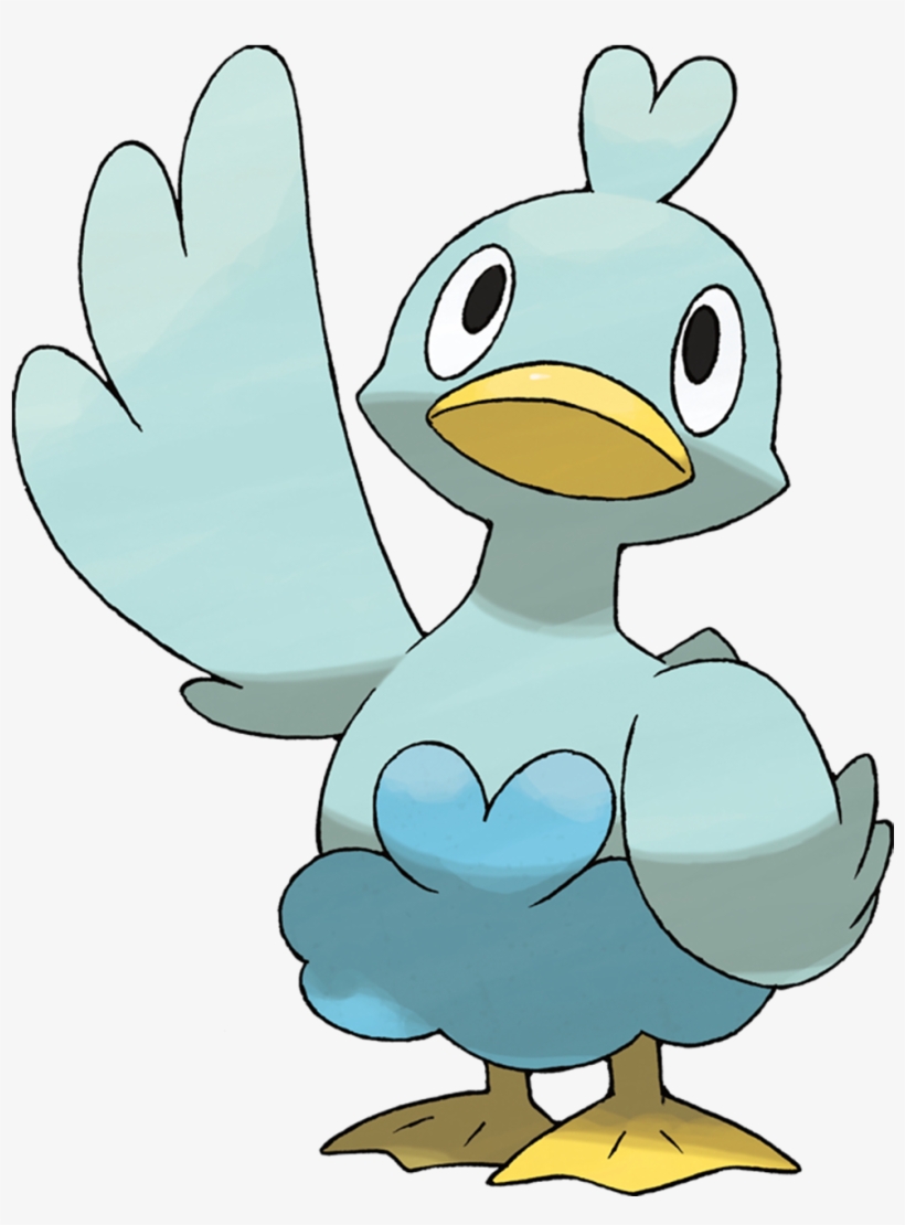 Space Duck - Ducklett Pokemon, transparent png