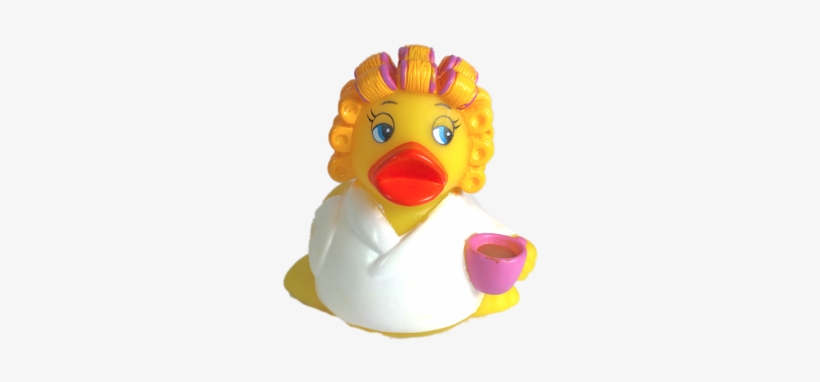 Coffee Time Rubber Duck - Coffee Time, transparent png