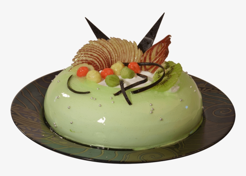 Mix Fruit Cake - Kiwi Fruit Cake Png, transparent png