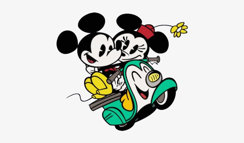 Cartoonmick Minscooterride - Mickey Mouse Shorts Png, transparent png