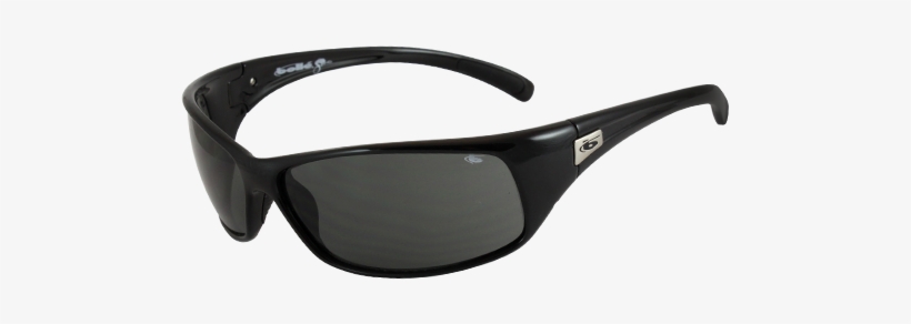 Bolle 10406 Recoil Shiny Black Sunglasses - Sonnenbrille Segeln, transparent png
