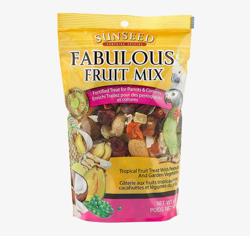 Vitakraft Sunseed 12-ounce, Fabulous Fruit Mix Treats, transparent png