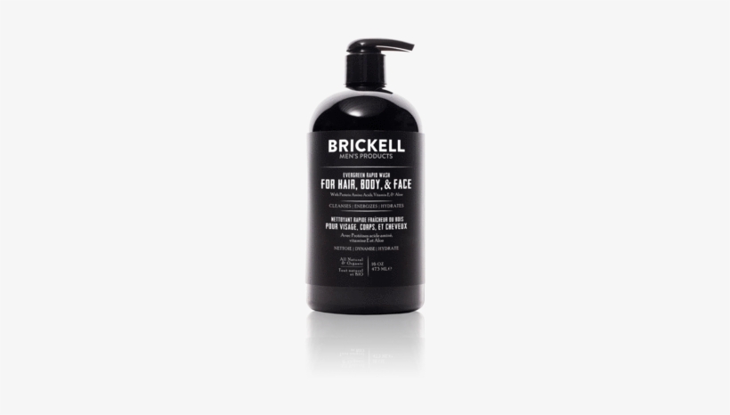 All In One Wash For Men - Brickell Men's Rapid Wash - 3 In 1 Body Wash For Men, transparent png