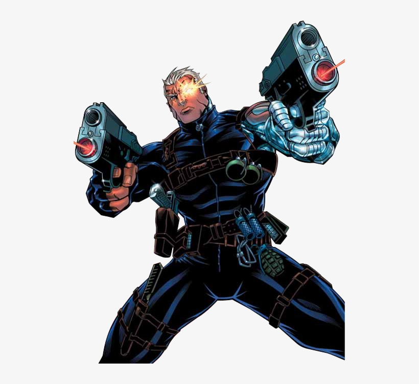 “deadpool 2 Has A Cable” - Deadpool Cable Comics, transparent png
