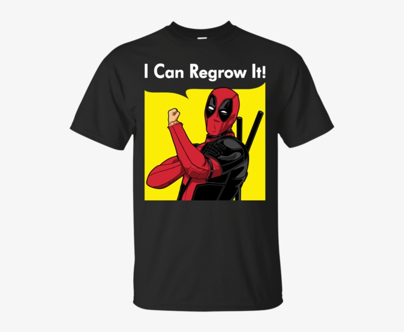 I Can Regrow It Deadpool Movie Funny T Shirt & Hoodie - Can Regrow It Poster Print (landscape) - A4, 8.3 X, transparent png
