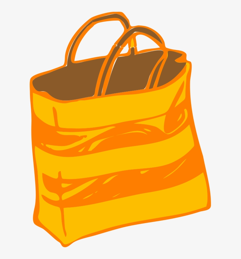 Free Clipart Grocery Bag