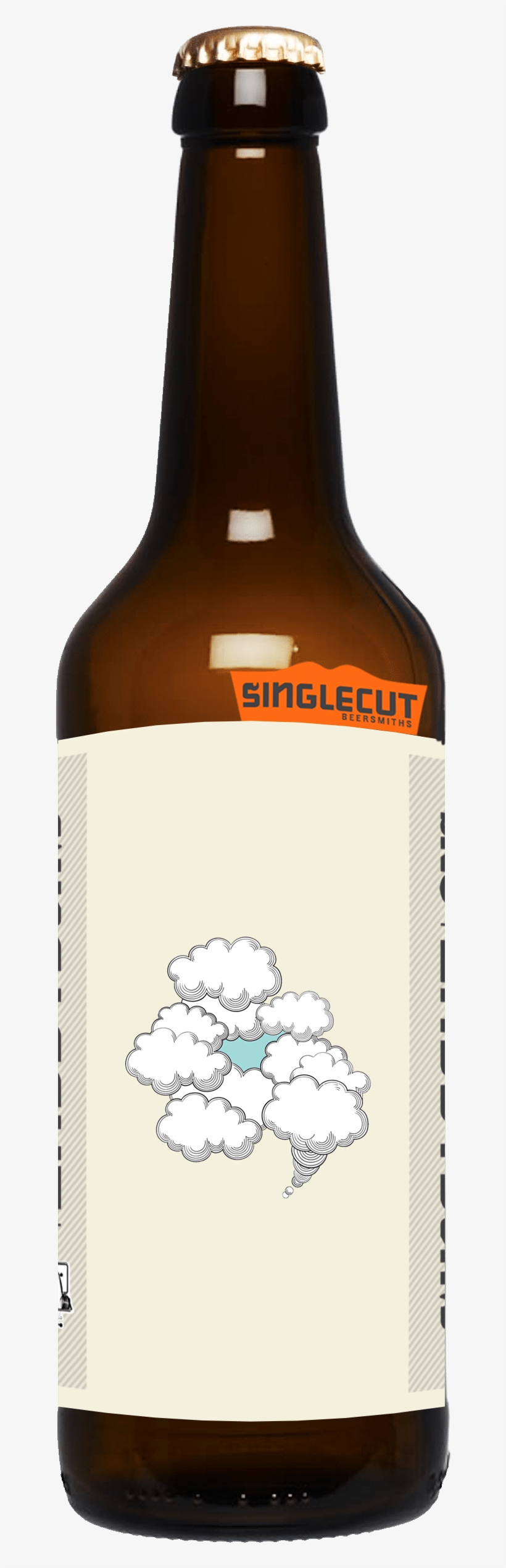 Thinking Hard About The Weather Chocolate Porter Bottle - Singlecut Beersmiths, transparent png