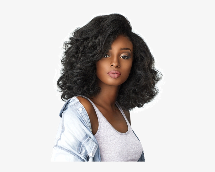 Bosslady 01 - Sensationnel Instant Weave Curls Kinks & Co Synthetic, transparent png