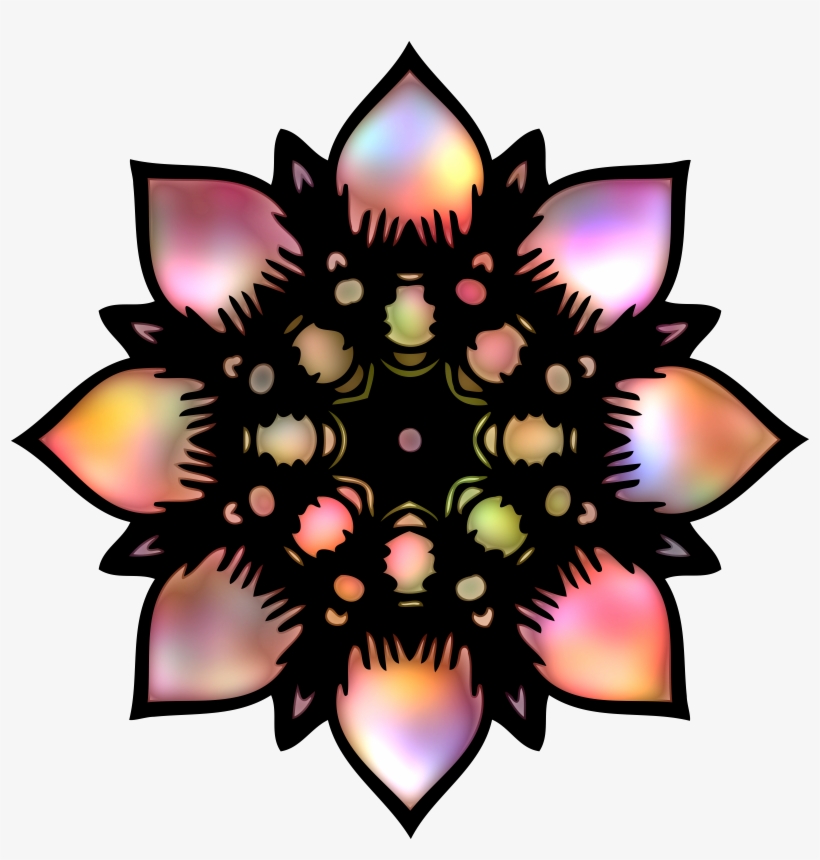 This Free Icons Png Design Of Abstract Flower 4, transparent png