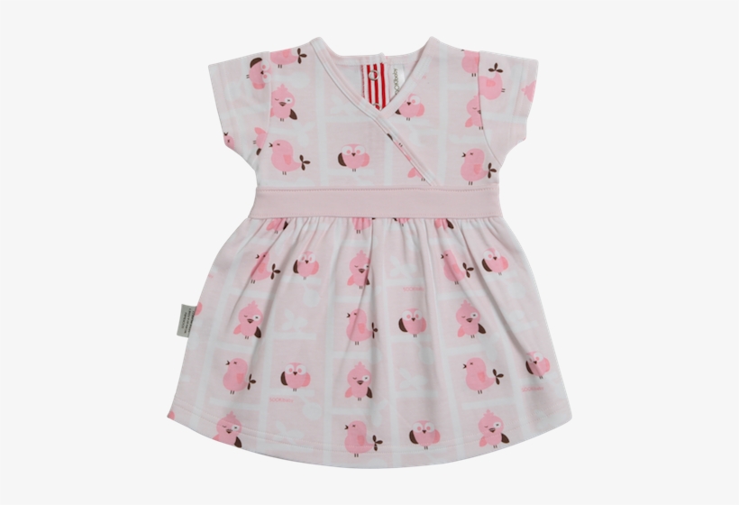 Sooki Baby Pink Bird Dress - Clothing, transparent png